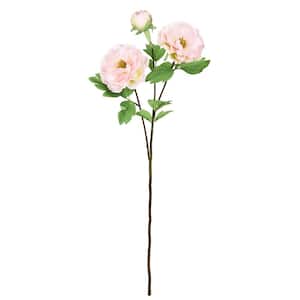 Regency International 26 in. Pink Artificial Peony Flower