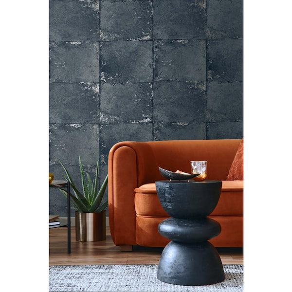 60.75 sq. ft. Nocturne Foundation Embossed Vinyl Unpasted Wallpaper Roll