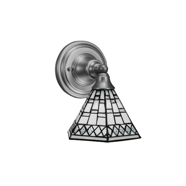 Unbranded Fulton 1-Light Brushed Nickel Wall Sconce