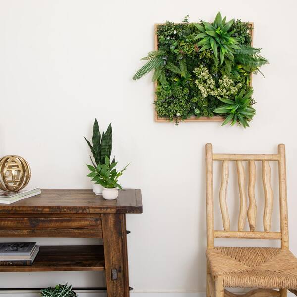 Nearly Natural 20in. x20in. UV Resistant Queensland Rainforest