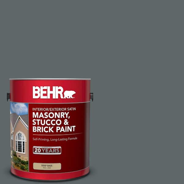 BEHR 1 gal. #PPU25-20 Le Luxe Satin Interior/Exterior Masonry, Stucco and Brick Paint