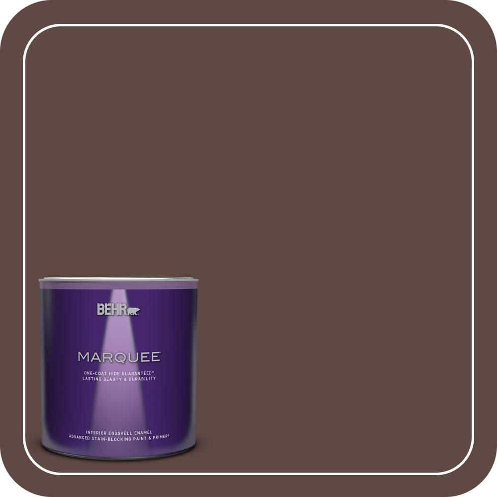 1 qt. #710B-7 Rich Mahogany Eggshell Enamel Interior Paint & Primer price history on PriceWatchPro