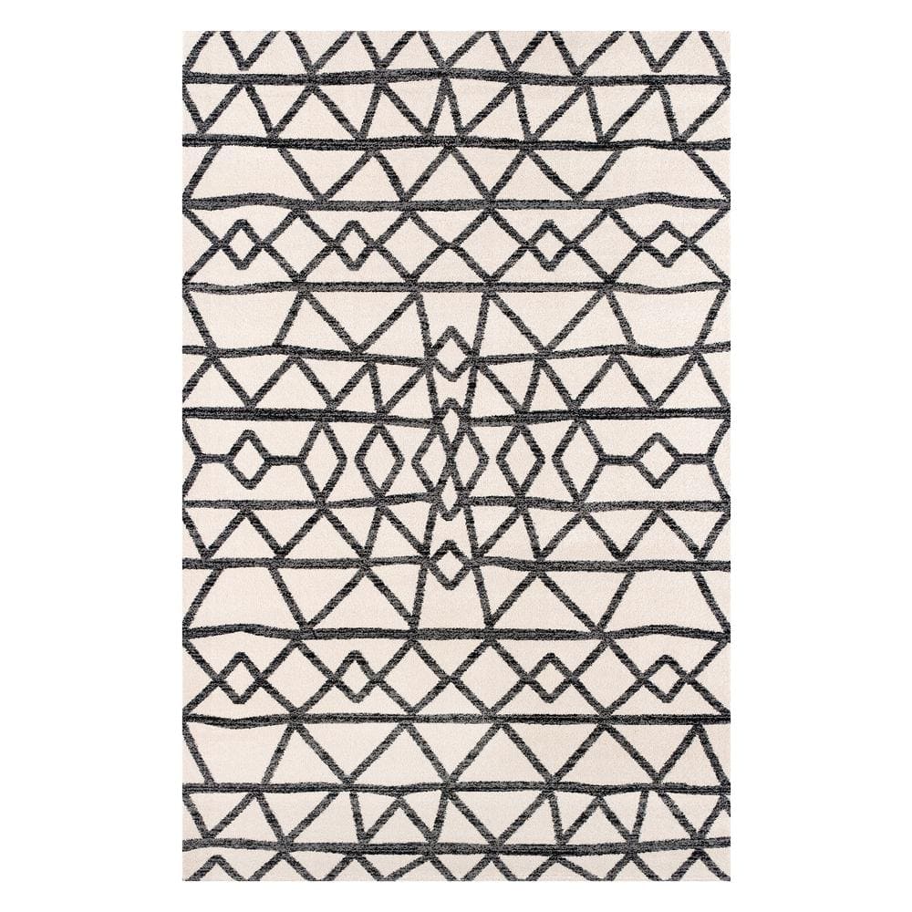 Poly and Bark Niles Natural Cream 8 ft. x 10 ft. Area RugHR1320810CRM The Home Depot