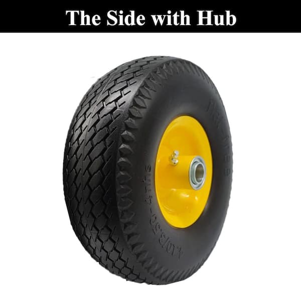 Heavy Duty Deep Pattern Pneumatic Wheel and PU Foam Wheel 10X3.50-4