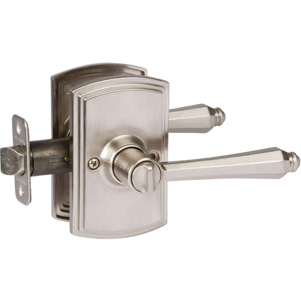 Italian Collection Florini Satin Nickel Bed/Bath Door Handle price history on PriceWatchPro