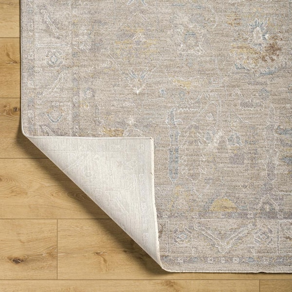 Avant Garde 10 ft. x 11 ft. Brown Border Indoor Runner