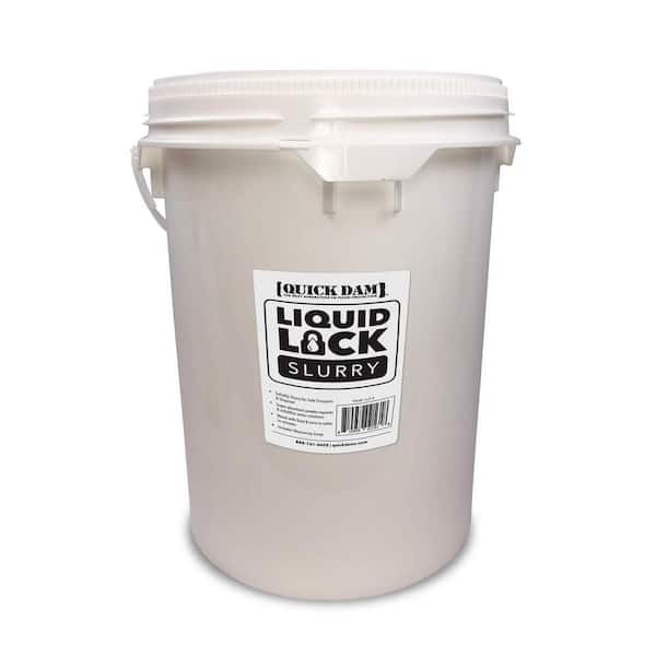 Liquid Lock Slurry 5 Gal. with Scoop Treats 770 Gal.