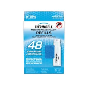 Outdoor Mosquito Repellent Refills 48-Hour and 15 ft. Coverage and Deet Free (4-Count)
