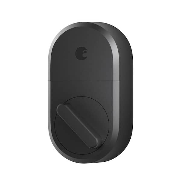 August Bluetooth Smart Lock Dark Gray (Retrofits Over Existing Deadbolt)