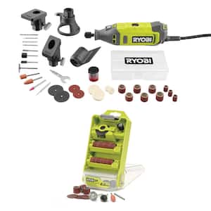 1.4 Amp Corded Rotary Tool with Rotary Tool 37-Piece All-Purpose Kit (For Wood, Metal, and Plastic)