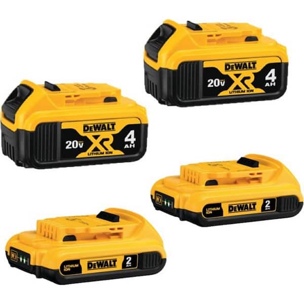DEWALT 20V MAX Compact Lithium-Ion 1.5Ah Battery Pack DCB201 - The Home  Depot