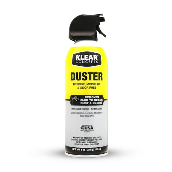 8 oz. KHD Compressed Air Duster for Cleaning 100% Ozone Safe (1 Can)