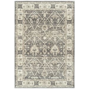 McAlester Grey 12 ft. x 15 ft. Area Rug