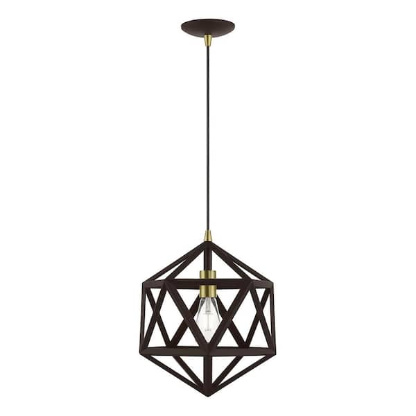 AVIANCE LIGHTING Hassinger 1-Light Bronze Island Pendant