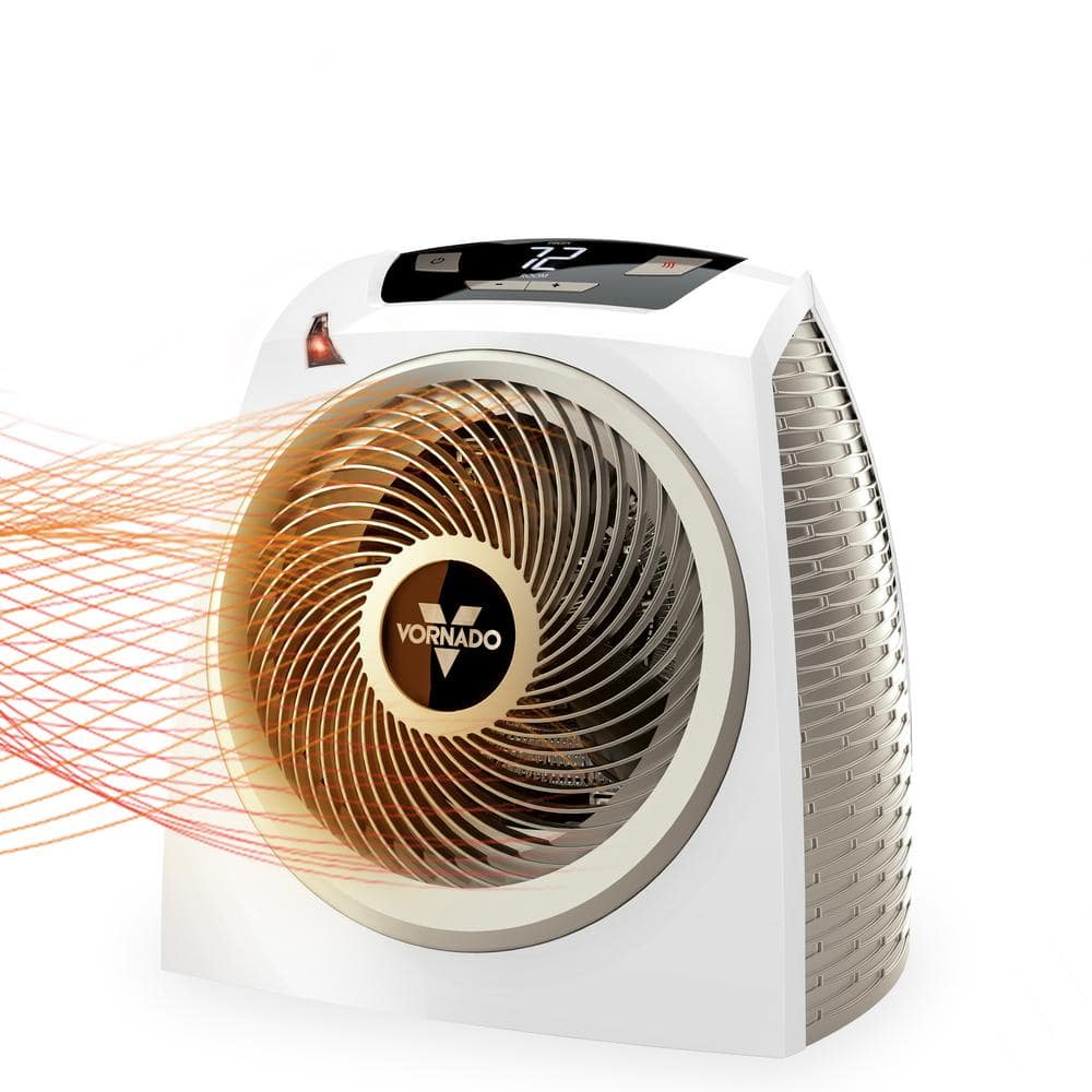 Vornado AVH10 1500-Watt Electric Whole Room Vortex Portable Heater with Automatic Climate Control EH1-0096-43 - The Home Depot