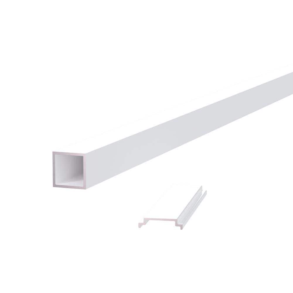 6 ft. White Narrow Picket and Spacer Aluminum Deck Railing For 42 In. High System price history on PriceWatchPro