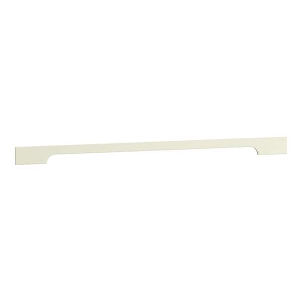 QuickShip 72 in. W x 4.5 in. H x 0.75 in. D Furniture Valance Base Moulding in Starlight