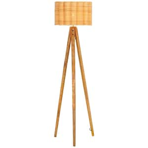 Nalani 63 in. Natural Floor Lamp