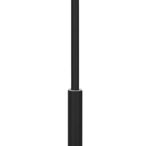 Matte Black Pendant Light Kit with Partial Metal Rod 860730 - The