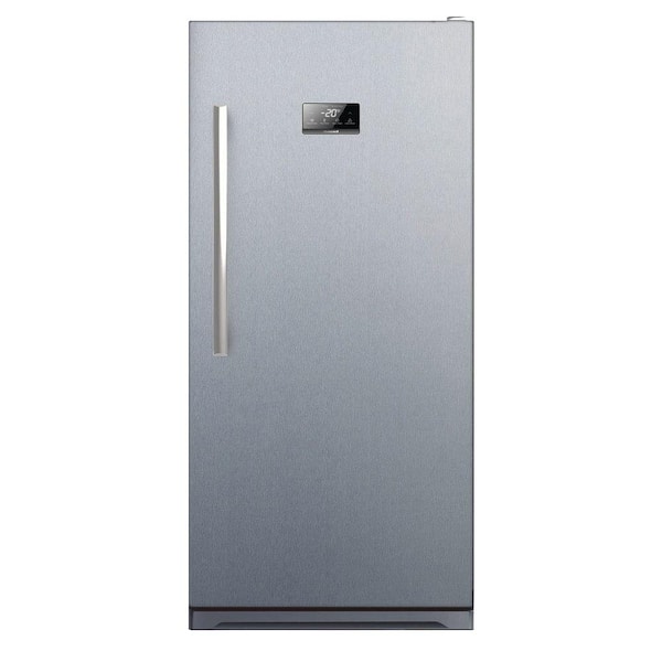 Equator 13.8 cu. ft. Freestanding Frost Free Upright Freezer, Stainless Steel Finish