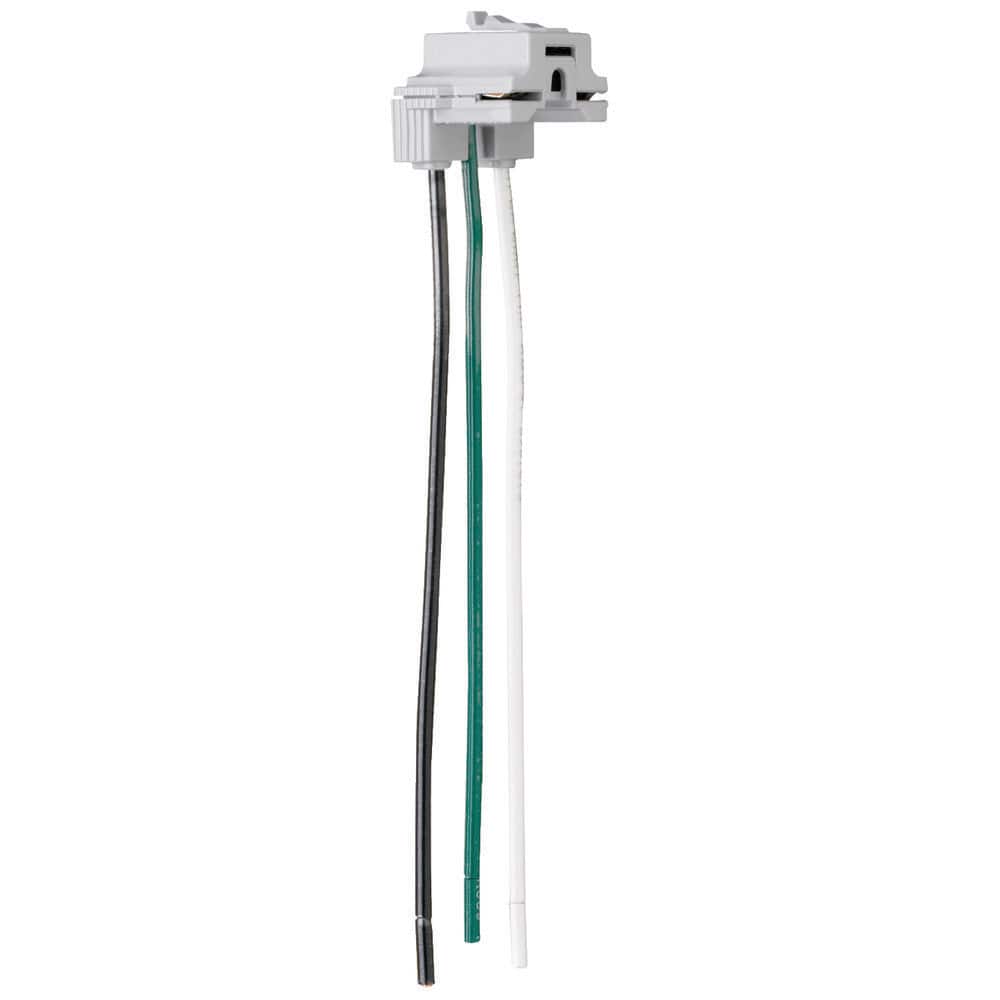 PlugTail 90° Angle Pigtail Connector for Receptacles, 6 in. Wire Length Solid THHN12 price history on PriceWatchPro