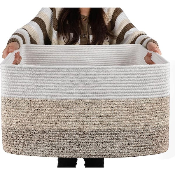 3pc EXTRA Large shops Blanket Basket for Nursery or Living Room