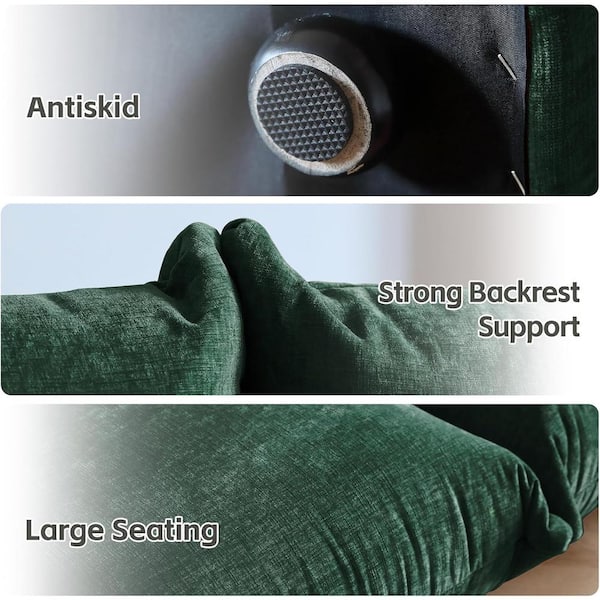 Have a question about Magic Home Modern 131 in. Flared Arm 4-Piece