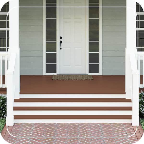 1 gal. #PFC-20 Coronado Textured Low-Lustre Enamel Interior/Exterior Porch and Patio Anti-Slip Floor Paint