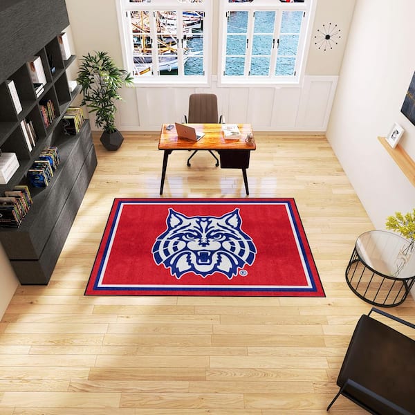 Fanmats Arizona Wildcats 5ft. x 8 ft. Plush Area Rug