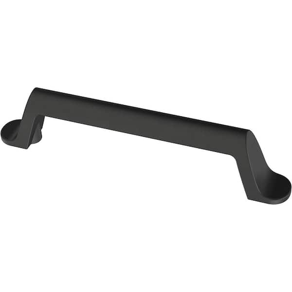 Liberty Simply Smooth 3-3/4 in. (96 mm) Classic Matte Black Cabinet Drawer Pulls (10-Pack)