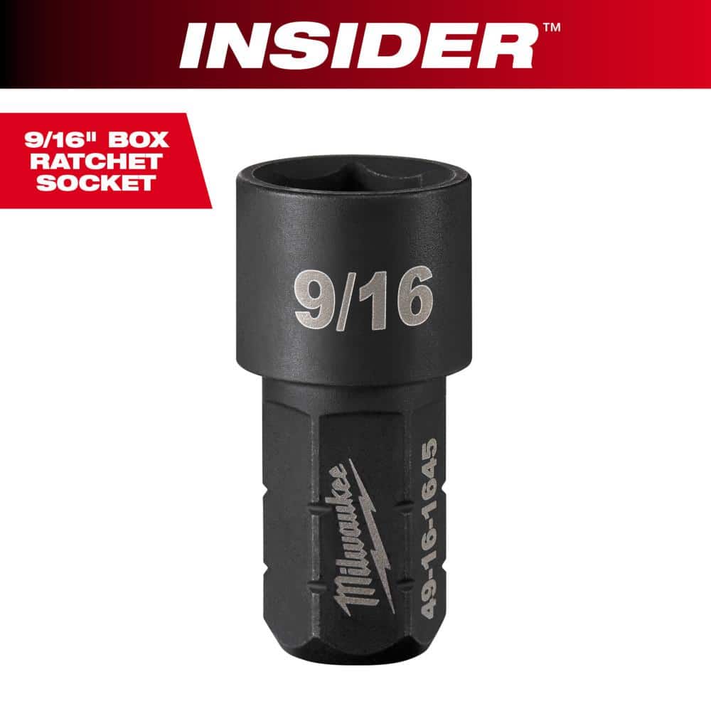 INSIDER Box Ratchet Impact Socket 6 Point 9/16 in. price history on PriceWatchPro