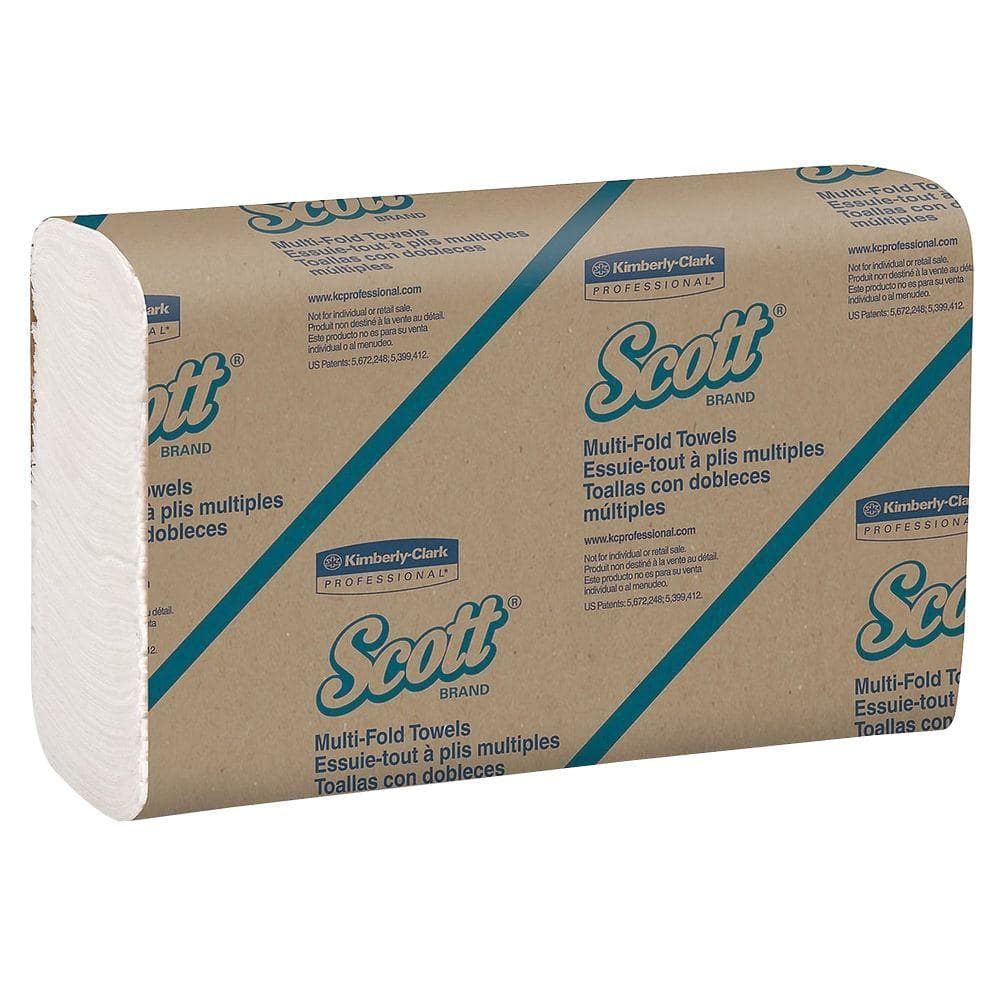 Scott Multifold Paper Towels 250 KCC 1-Ply 