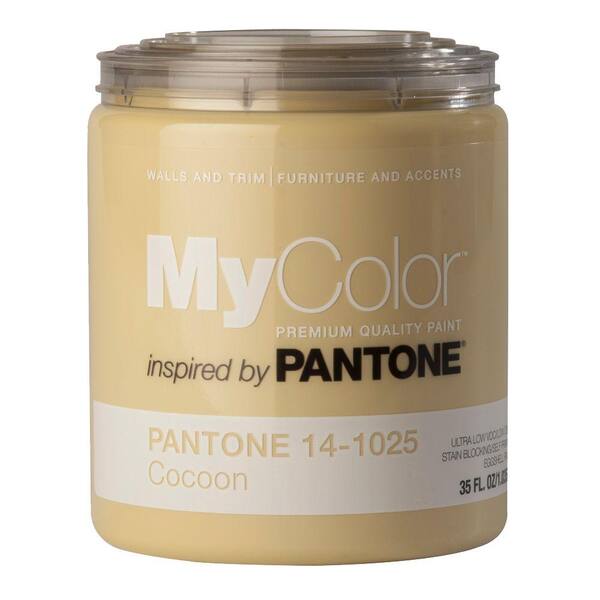 MyColor inspired by PANTONE 14-1025 Eggshell 35-oz. Cocoon Self Priming Paint - DISCONTINUED