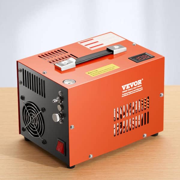 0.26 Gal. Gas PCP Air Compressor, 4500 PSI/30 Mpa Portable PCP Airgun Compressor with Built-in Converter Cooling System