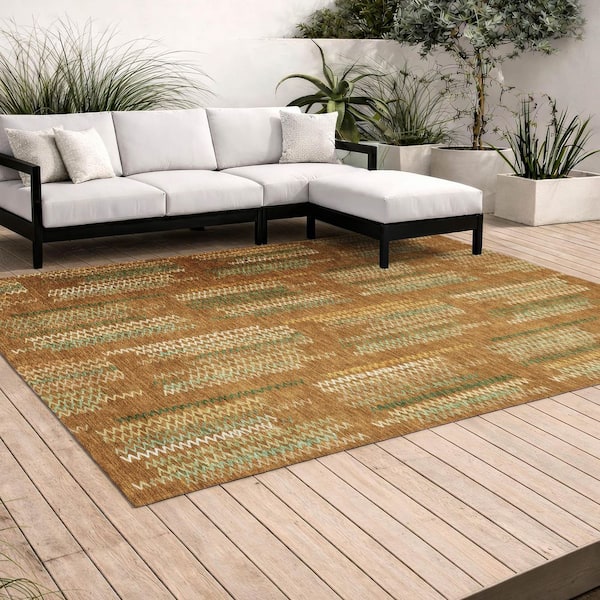 Addison Rugs Chantille Machine Washable Indoor/Outdoor Abstract