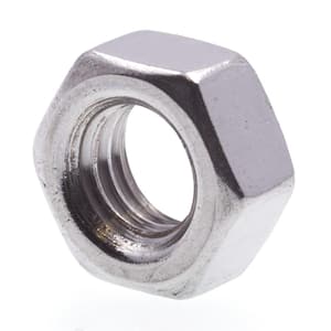 M5-0.80 Metric Grade A2-70 Stainless Steel Machine Screw Hex Nuts (25-Pack)