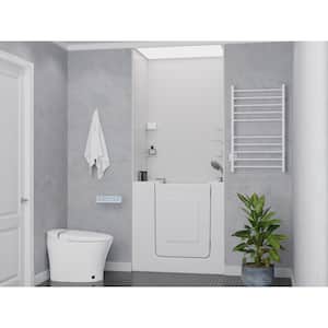 HD Series 39 in. Right Drain Quick Fill Walk-In Whirlpool and Air Bath Tub in White