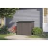 Hampton Bay 120 Gal. Grey Resin Wicker Outdoor Storage Deck Box with  Lockable Lid HBDB120G-GS - The Home Depot
