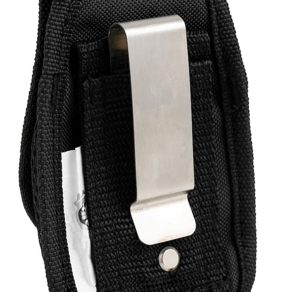 Cell Phone Pouch Waist Belt Bag Tactical Army With Belt Loop Metal Clip  Holster