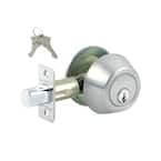 Stainless Steel Grade 3 Door Lock Single Cylinder Deadbolt with 2 SC1 Keys