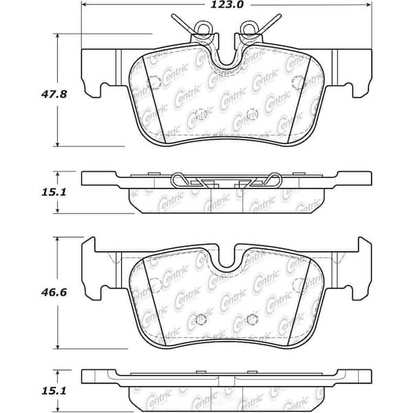 Centric Parts Disc Brake Pad Set