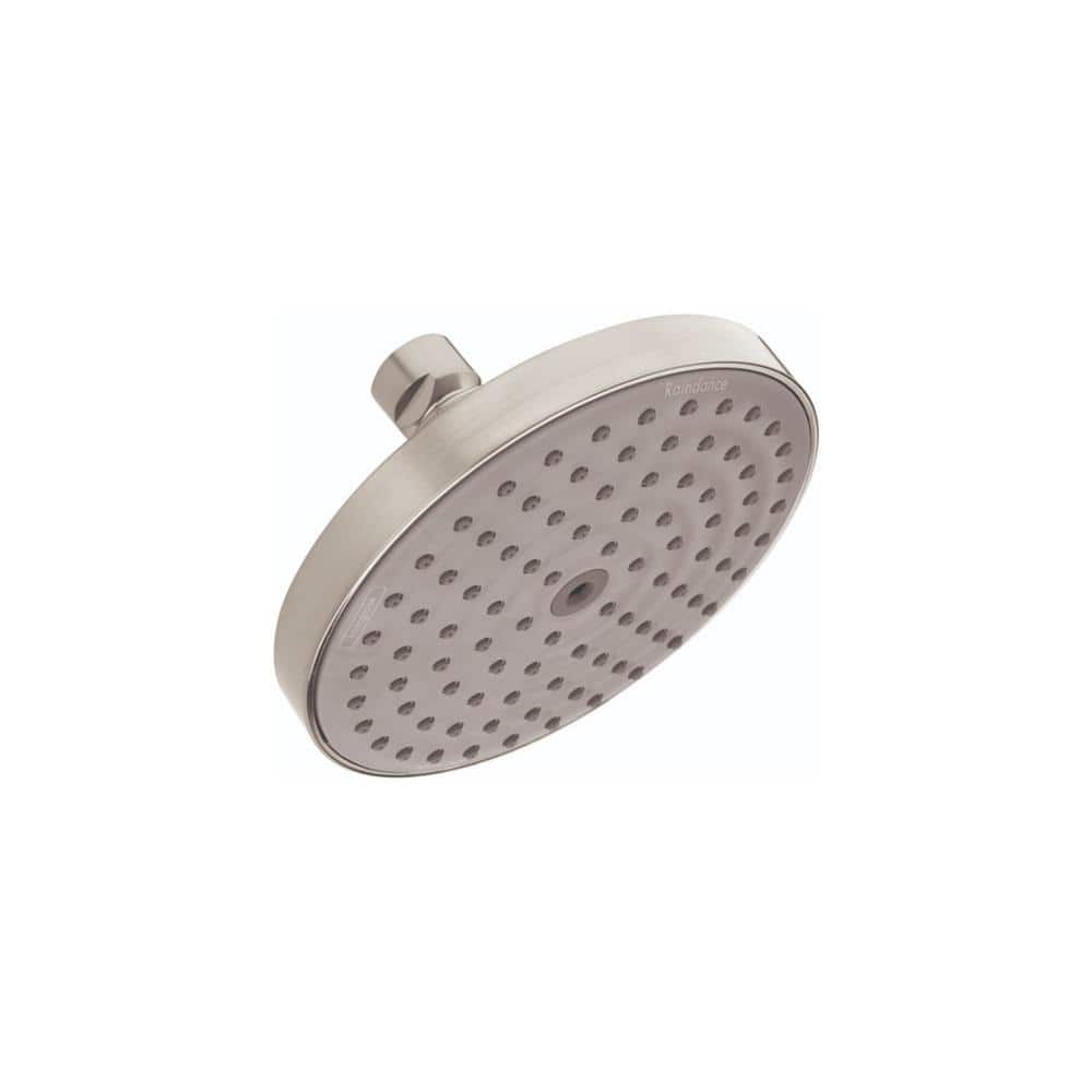 Raindance S 1-Spray 5.4 in. Single Wall Mount Fixed Rain Shower Head in Brushed Nickel price history on PriceWatchPro