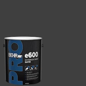 1 gal. #ECC-10-2 Jet Black Satin Exterior Paint