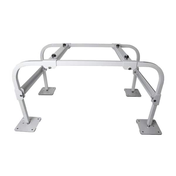 Universal 18 in. H Painted Aluminum Mini-Split Mounting Stand