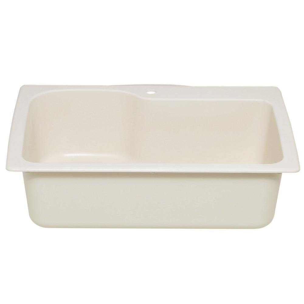 33'' L Drop-In Single Bowl Swanstone Kitchen Sink