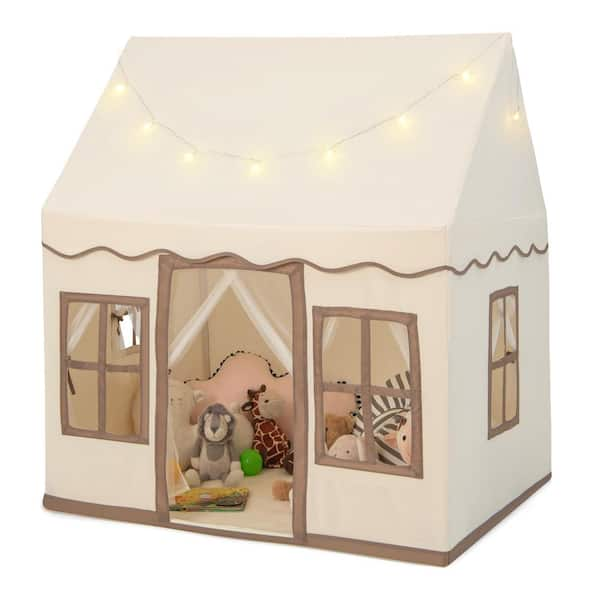 Family Deluxe Wooden Playhouse : : Toys