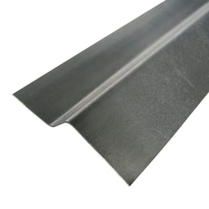 Silver 1 in. x 48 in.  Carpet Edge Trim Z Bar Transition Strip