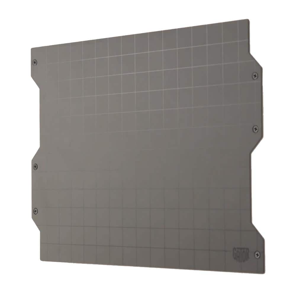 Gator Black Steel Wall Panel with Matte UV Coating