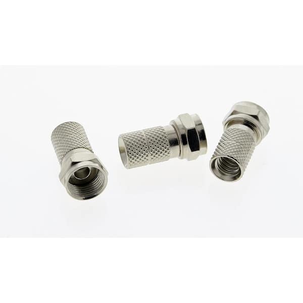 IDEAL RG-59 Twist-On F-Connector (Standard Package 3-Packs of 10)