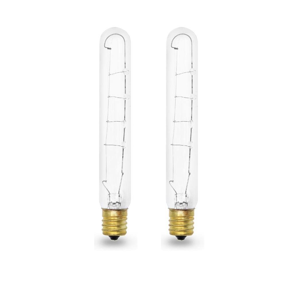 40-Watt T6.5 E17 Replacement for 40W INTERMEDIATE BASE E17 120130V Incandescent Light Bulb 2-Pack price history on PriceWatchPro
